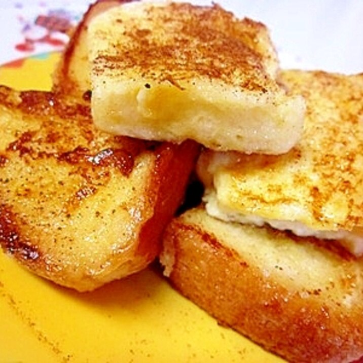 お砂糖は最後 フレンチトースト レシピ 作り方 By Icafe3 楽天レシピ